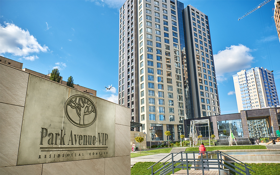 Completed — Park Avenue on the site