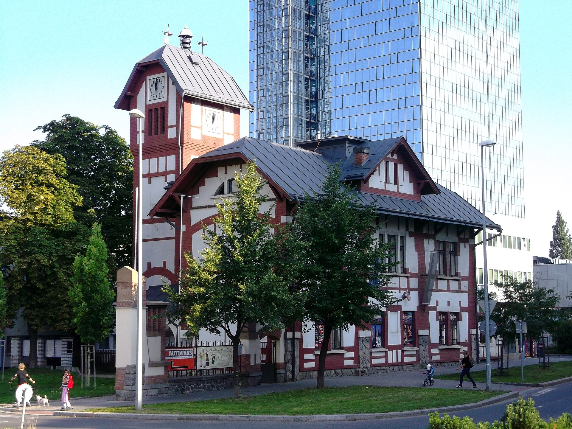 The Captain's house — the attic where the project began.